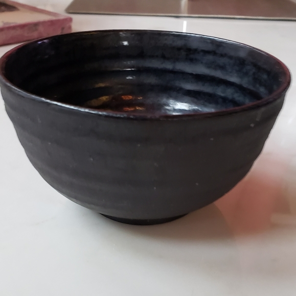 Akiko's Pottery black clay rice bowls - Picture 4 of 10